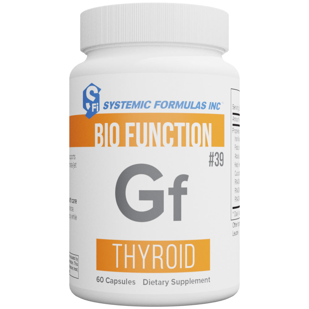 Systemic Formulas GF Thyroid (90 Capsules) – Thyroid & Metabolic Support Formula