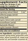 Herbel Zen 2fl oz Supplement Facts