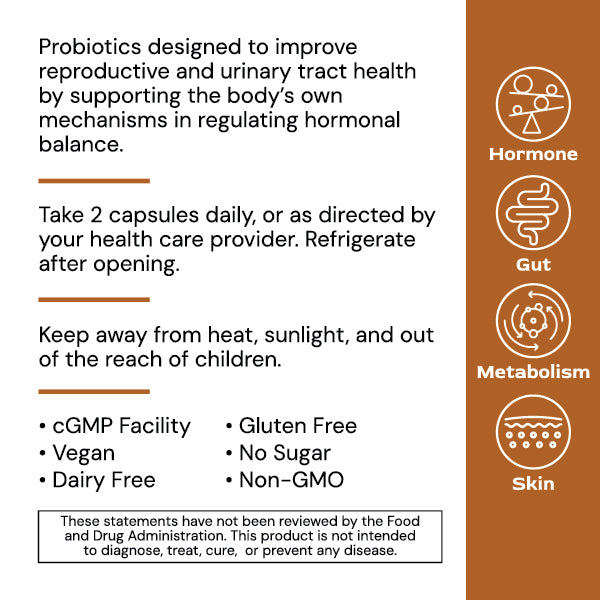 Alimentum Labs Hormone µBiomic 60 Capsules