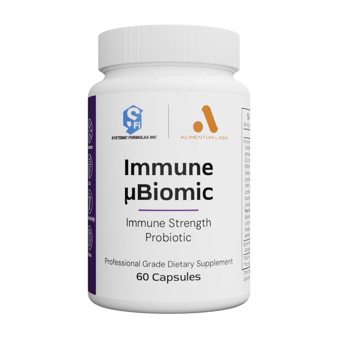 Alimentum Labs Immune µBiomic – Probiotic for Gut-Immune Axis Support