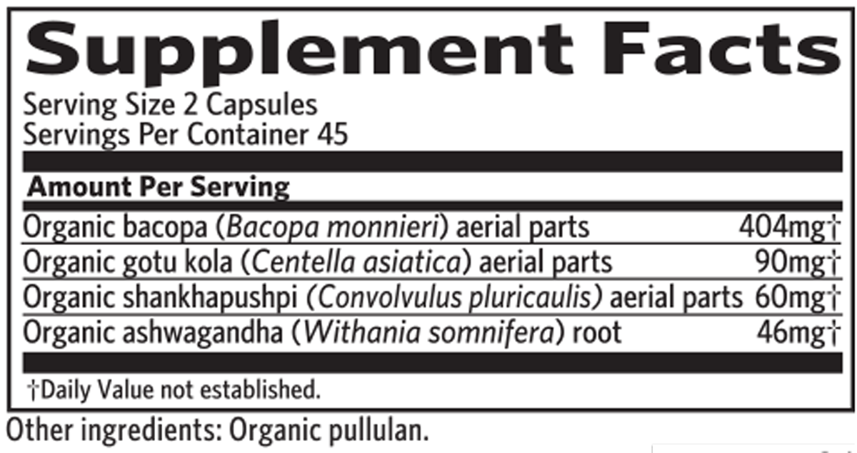 Joy! 90 Capsules Supplement Facts