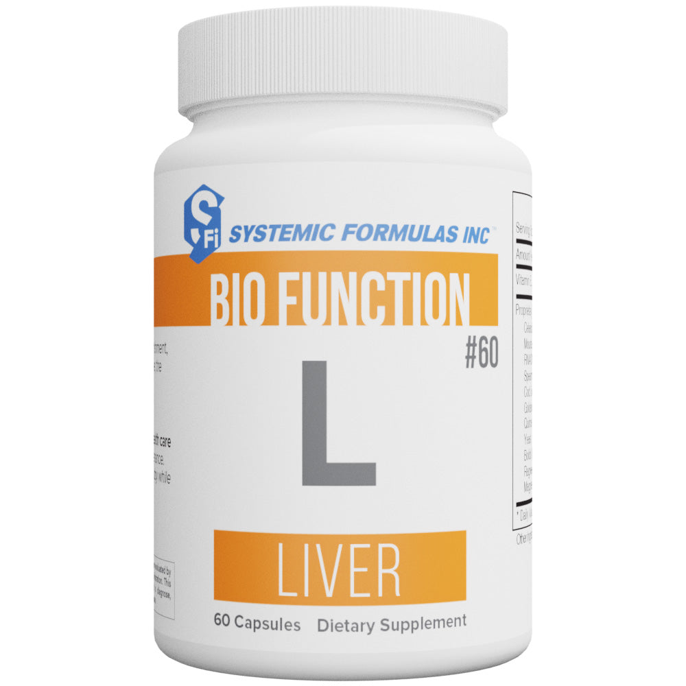Systemic Formulas L – Liver Tissue & Renewal Support | 60 Capsules
