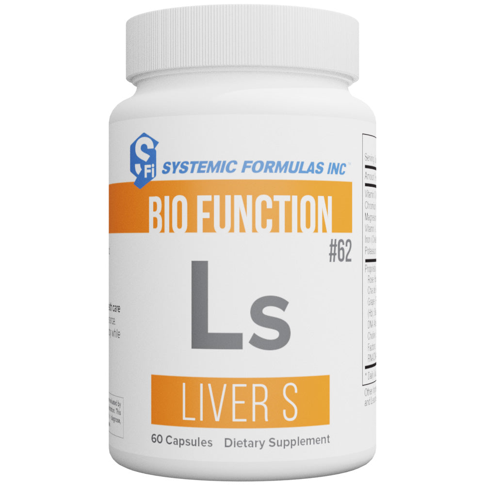Systemic Formulas LS – Liver Detox & Function Support | 60 Capsules