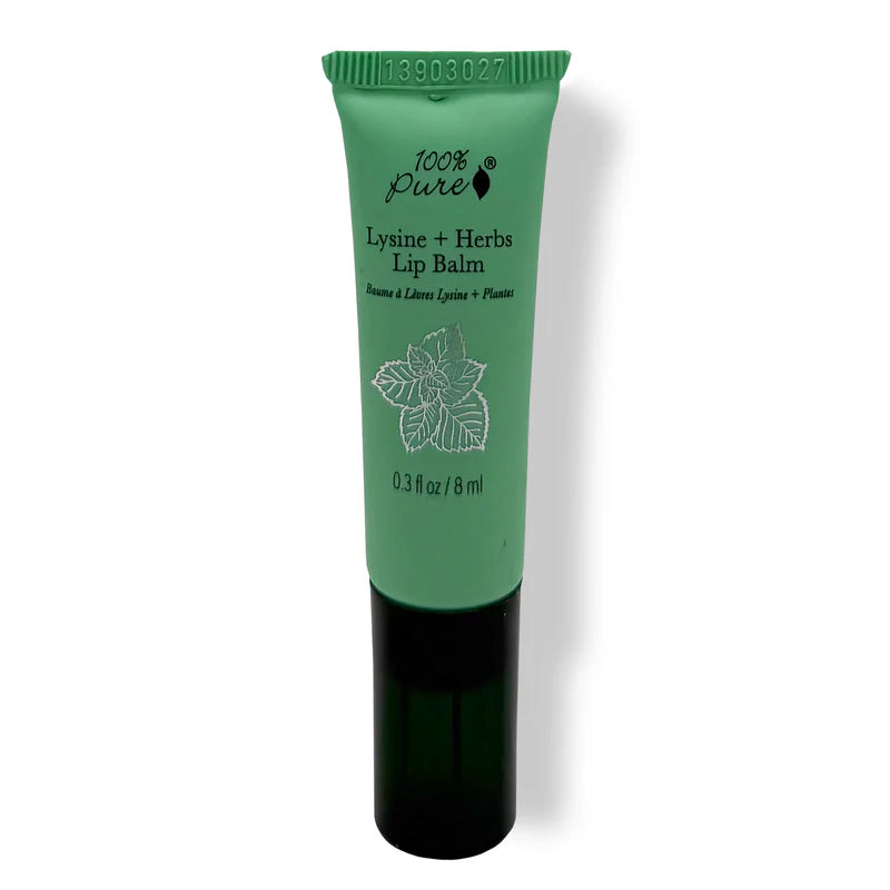100% Pure Lysine + Herbal Lip Balm | Natural Cold Sore & Lip Support