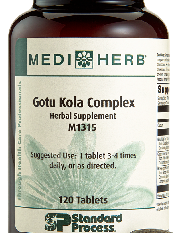 Gotu Kola Complex, 120 Tablets