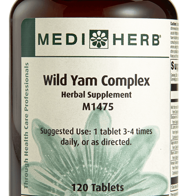 Wild Yam Complex, 120 Tablets