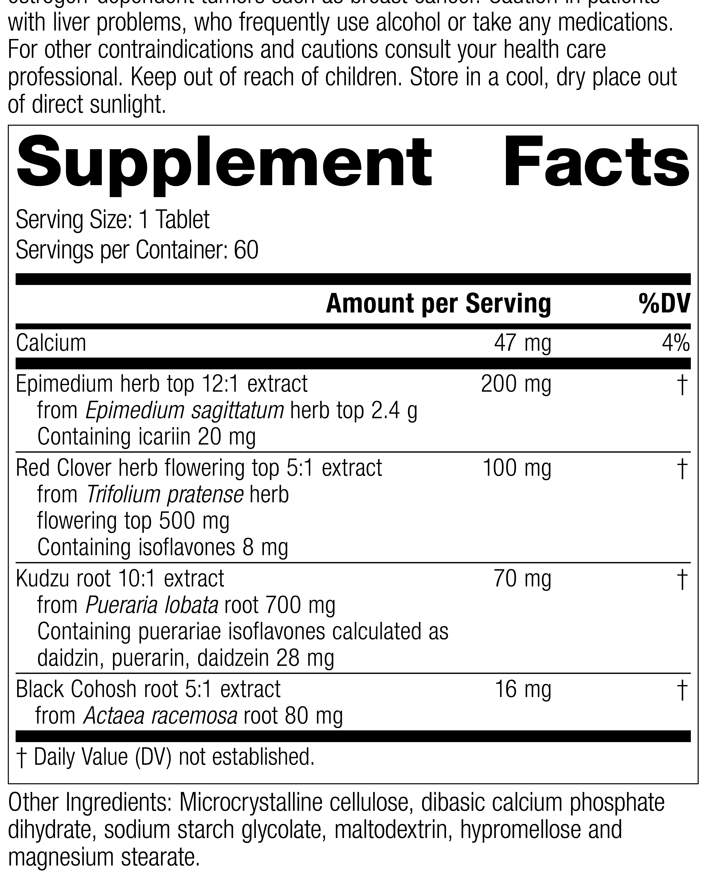 Bone Health, 60 Tablet Rev 01