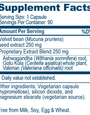 Macuna Plus 90 Capsules Supplement Facts