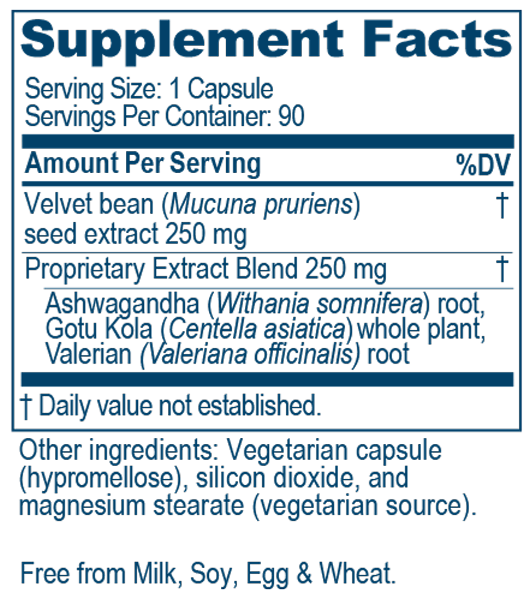 Macuna Plus 90 Capsules Supplement Facts