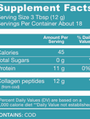 Marine Collagen 18 Servings Supplement Facts