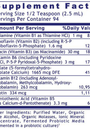 Max B-ND 8 fl oz Supplement Facts