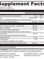 MemorAll™ 60 Capsules Supplement Facts