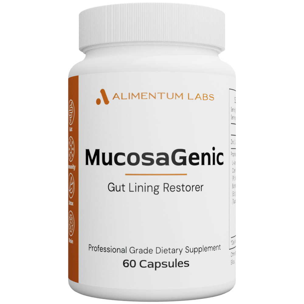 Systemic Formulas MucosaGenic – Advanced Gut Lining & Mucosal Support, 60 ct