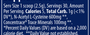 NAC Powder Watermelon 30 Servings Supplement Facts