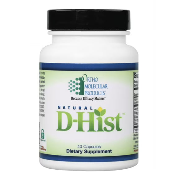 Ortho Molecular D-Hist – Natural Allergy & Sinus Support Supplement
