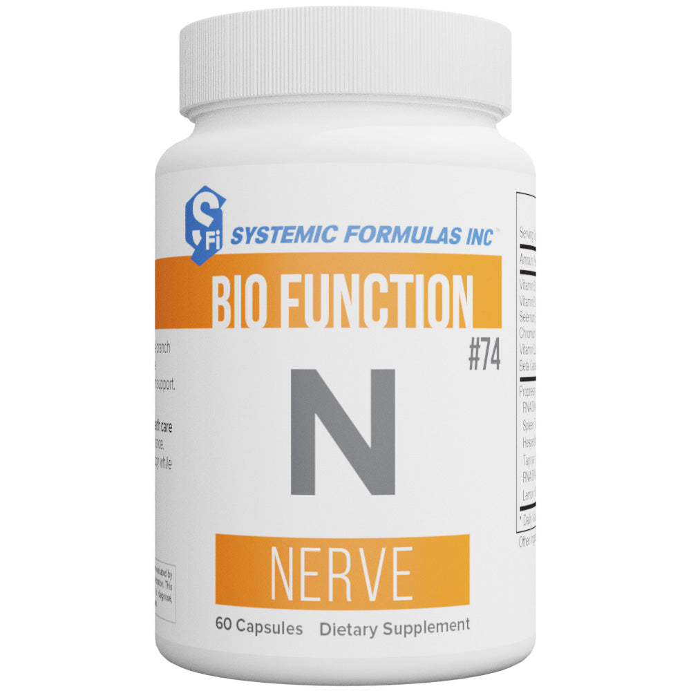 Systemic Formulas N-Nerve – Nerve, Brain & Neurological Support Supplement