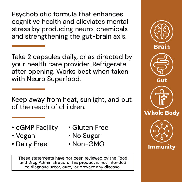 Alimentum Labs Neuro µBiomic 60 Capsules