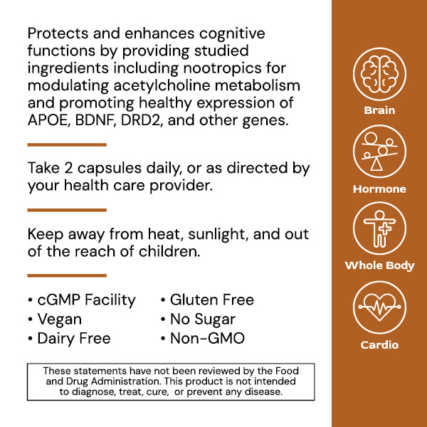 Alimentum Labs NeuroGenic 60 Capsules