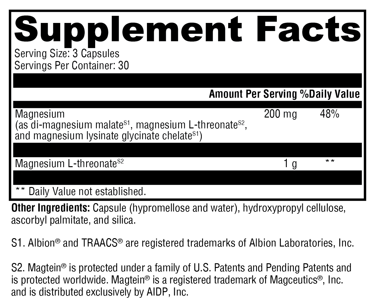 XYMOGEN OptiMag® Magnesium Supplement | Muscle, Nerve & Relaxation Support