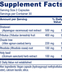 Ovulation Assist 60 Capsules Supplement Facts