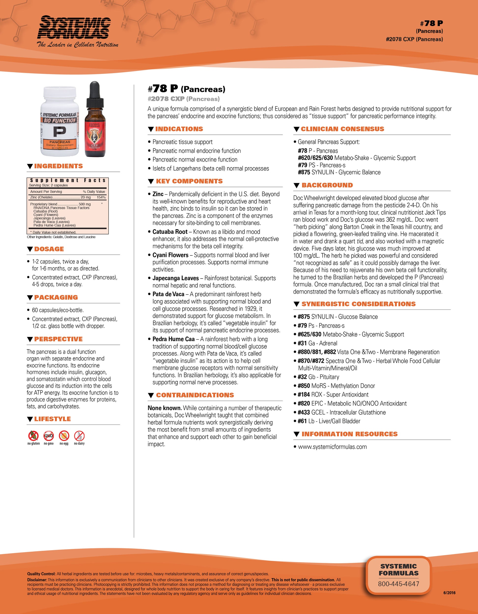 Buy Systemic For P Pancreas – Pancreas Tissue & Function Support ...