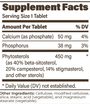 Phytosterols IR 450 mg 60 Tablets Supplement Facts