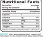 Hyaluronic Acid Dry Mouth 60 Mint Lozenges Supplement Facts