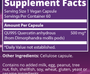 Quercetin 60 Capsules Supplement Facts
