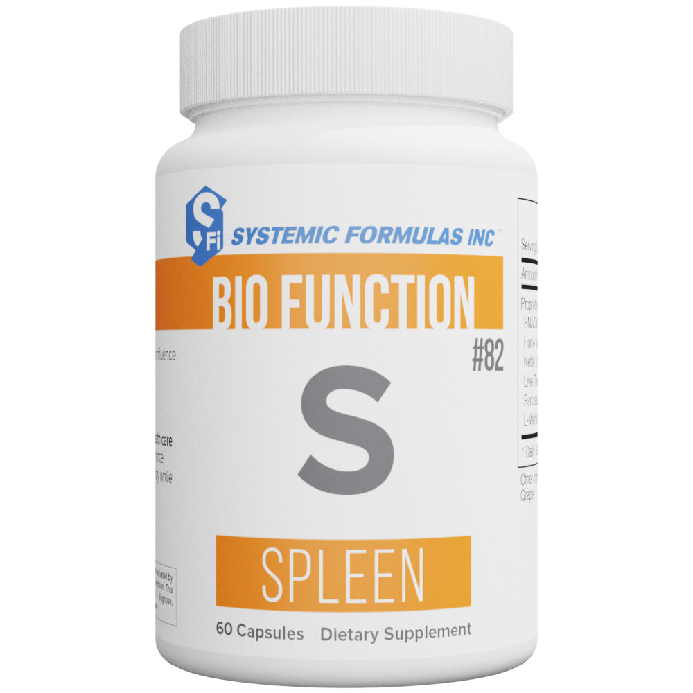 Systemic Formulas S-Spleen – Spleen, Lymph & Blood Support | 60 Capsules