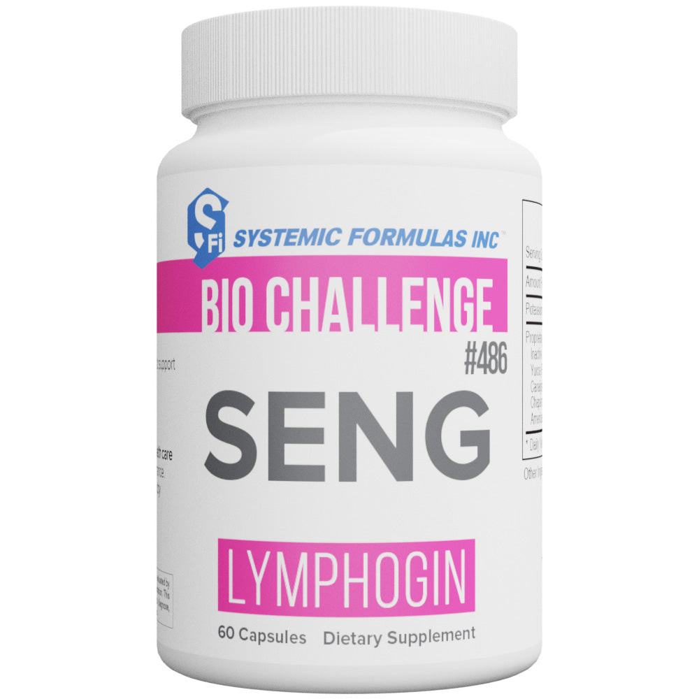 Systemic Formulas SENG – Lymphogin – Lymphatic & Glandular Support | 60 Capsules