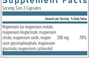 7-Salt Magnesium 60 Capsules Supplement Facts