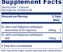 St. John's Wort 90 Capsules Supplement Facts