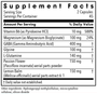 Stress Maintenance 90 Capsules Supplement Facts