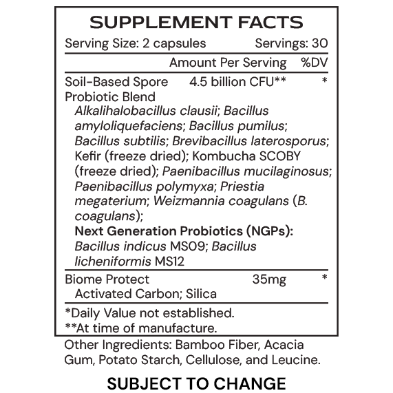 Alimentum Labs Terra µBiomic – Soil-Based Probiotic & Gut Microbiome Support