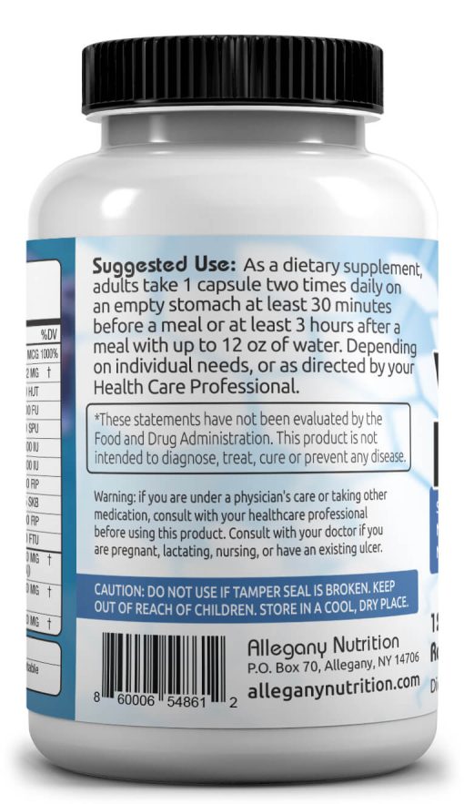 Allegany Vital Health — Natural Full-Spectrum Wellness Formula (90 Capsules)