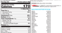 FIT Lean Food Whey Creamy Chocolate 10 Servings Supplement Facts