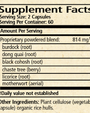 Women's Menocaps 120 Capsules Supplement Facts