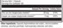 Zinc + Copper 60 Capsules Supplement Facts