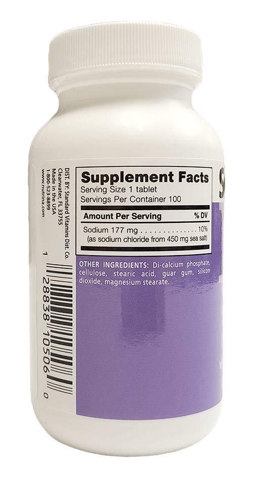 Standard Vitamins Sea Salt 30 Tablets