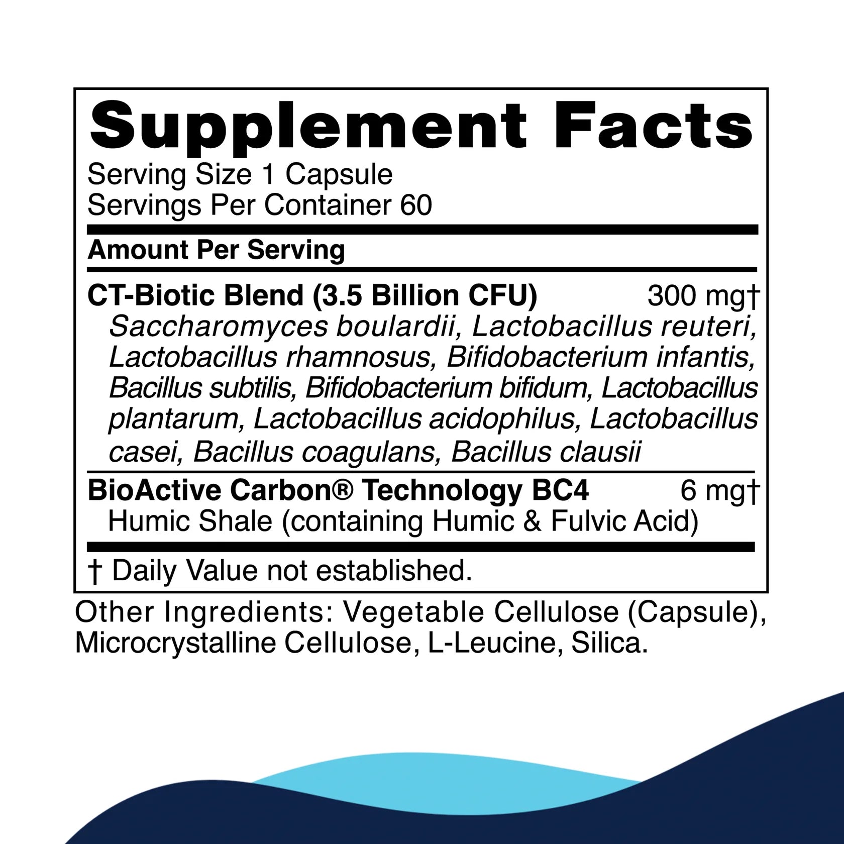 CellCore CT Biotic – Advanced Probiotic Support for Gut & Immune Health  | 60 Capsules
