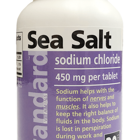Standard Vitamins Sea Salt 30 Tablets