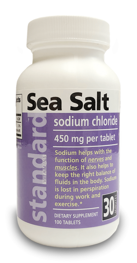 Standard Vitamins Sea Salt 30 Tablets
