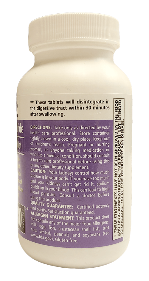 Standard Vitamins Sea Salt 30 Tablets