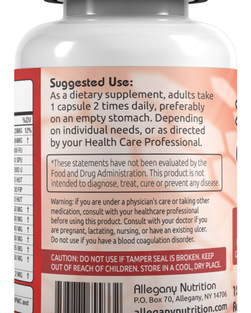 Allegany More Than Cardio Support – Advanced Heart Health, Circulation & Energy Formula