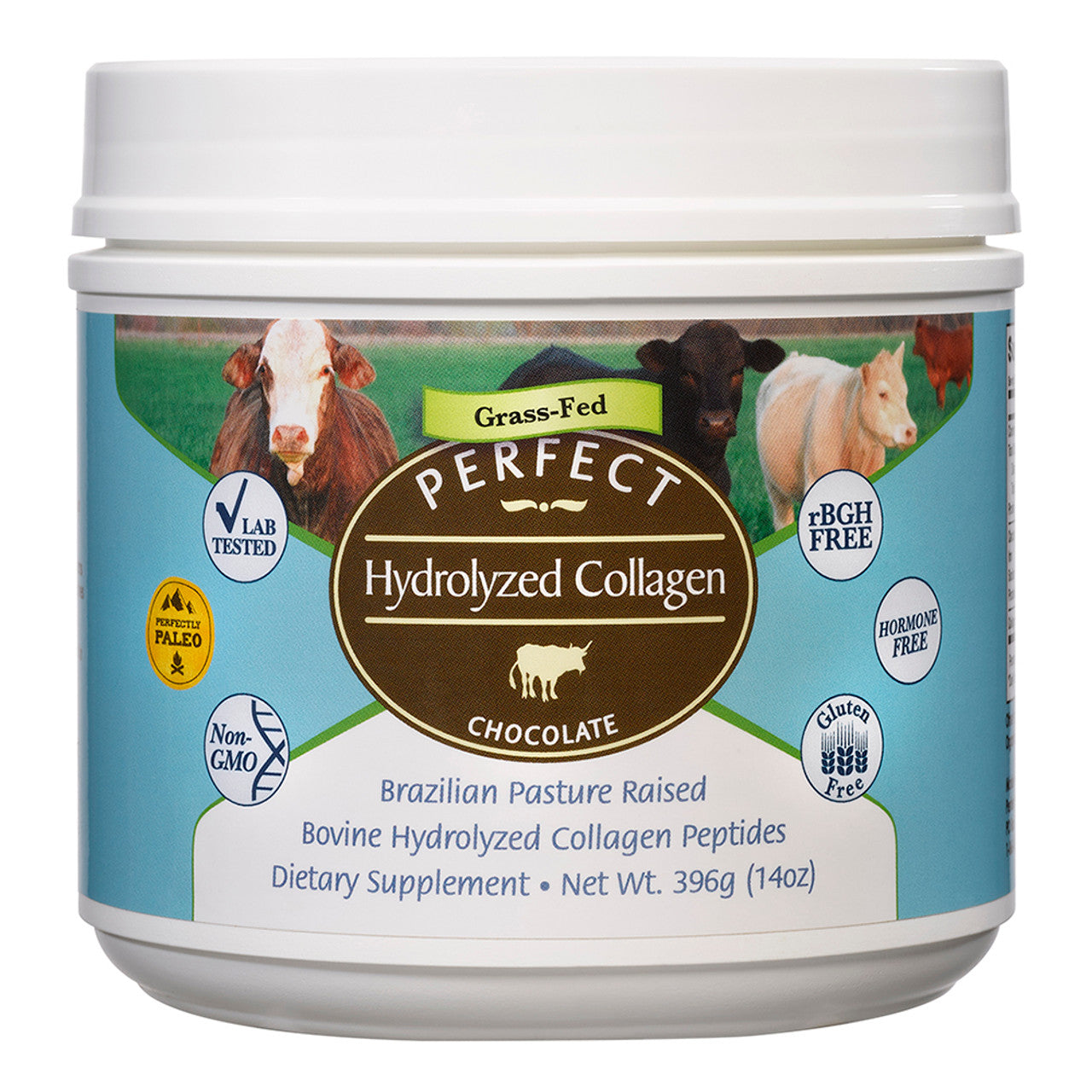 Perfect Hydrolyzed Collagen Chocolate 14oz