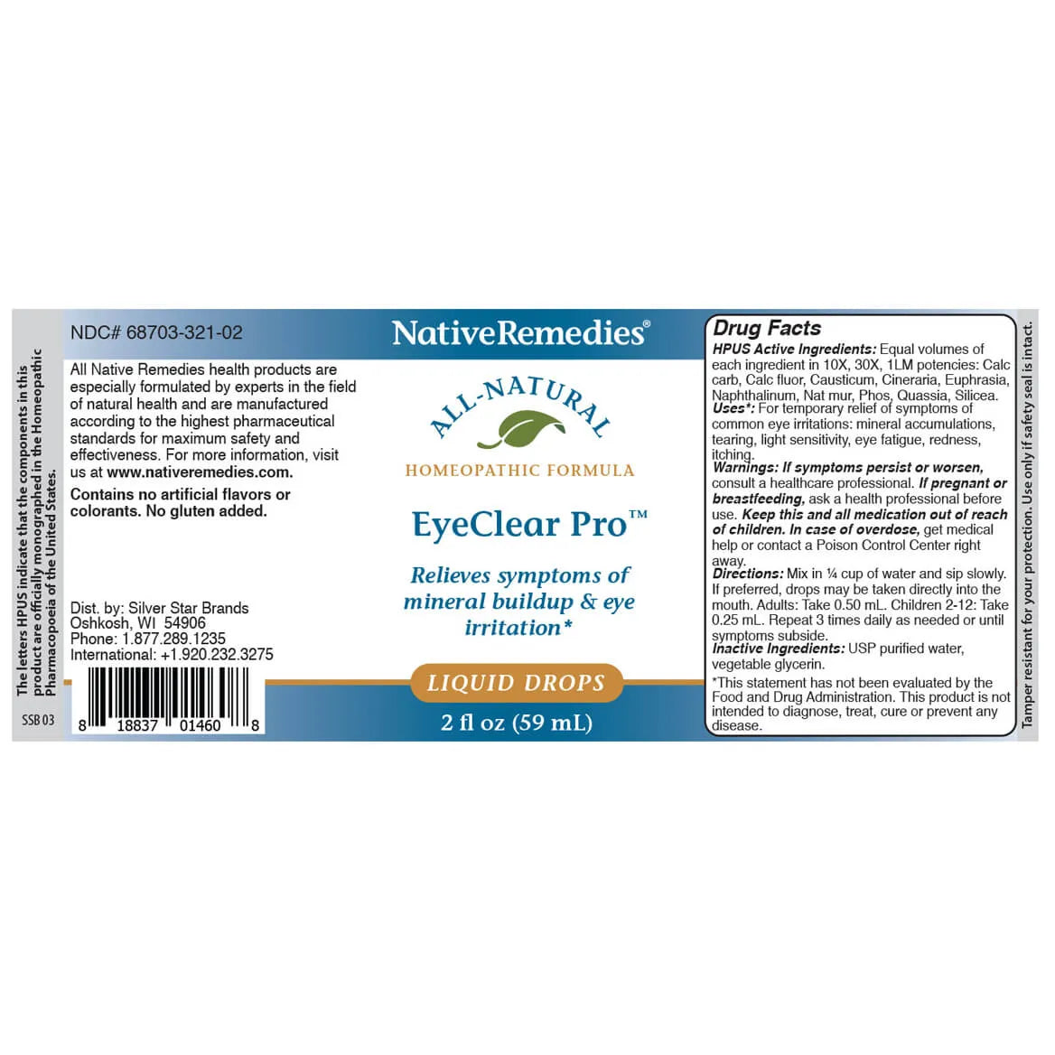 Native Remedies EyeClear Pro 2 fl oz