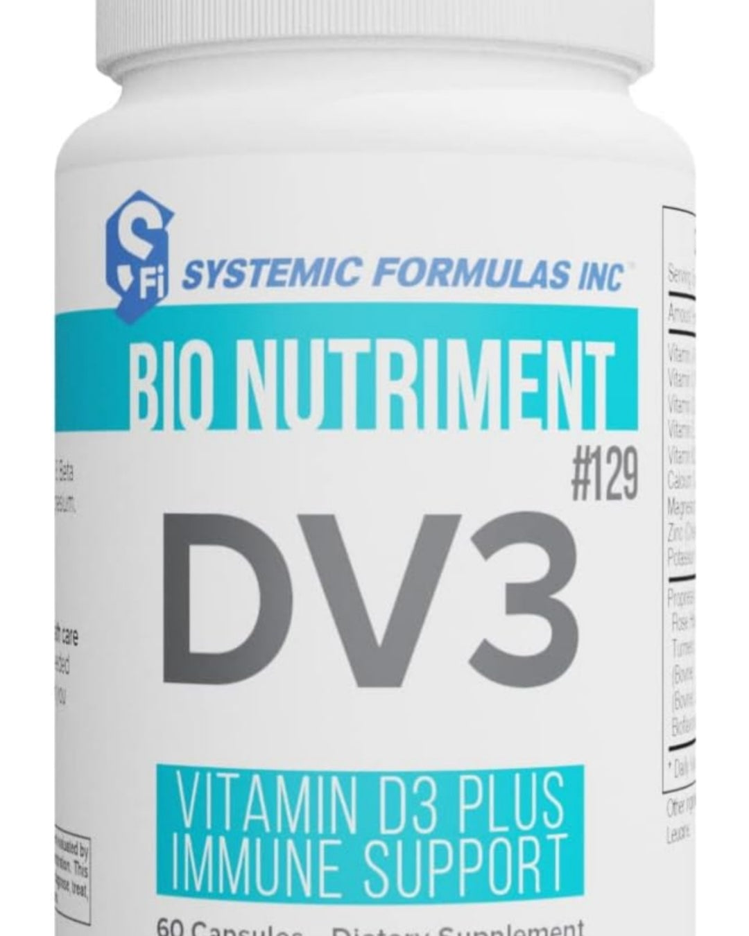Systemic Formulas DV3 - 60 Capsules