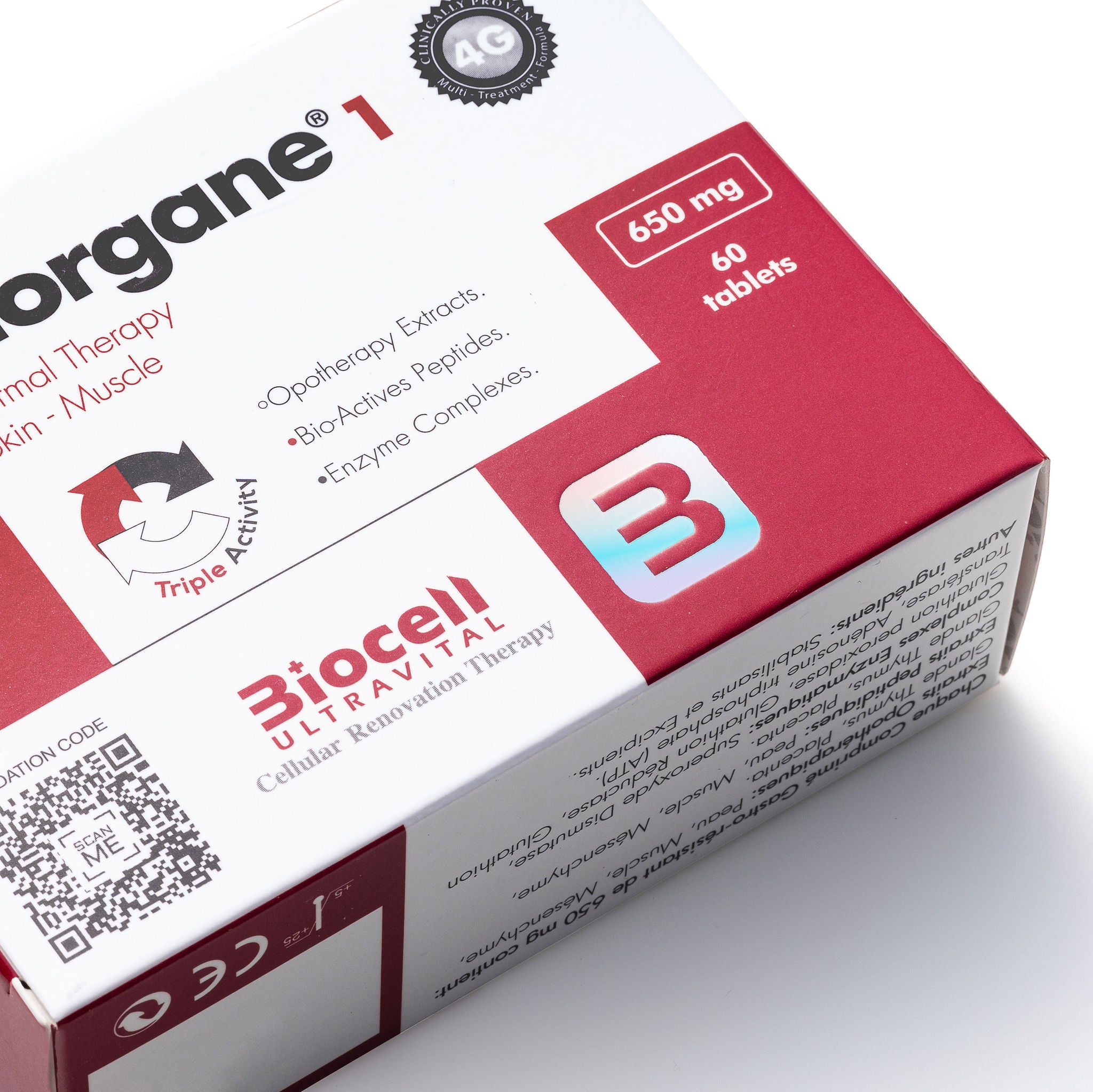 Biocell 4G – Cellorgane 1 Dermal Therapy | Skin & Muscle Revitalization Support