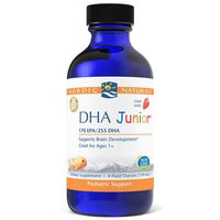 Nordic Naturals DHA Junior Liquid | Children’s Omega-3 Supplement for Focus & Development