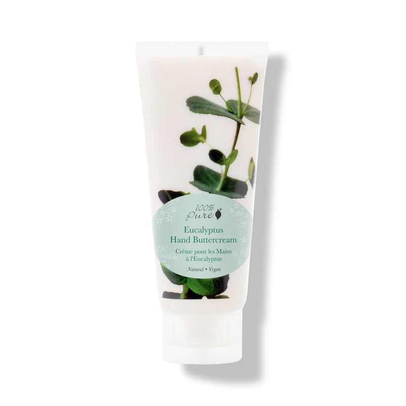 100% Pure Eucalyptus Hand Buttercream, 2 fl oz – Deeply Nourishing Hand Cream
